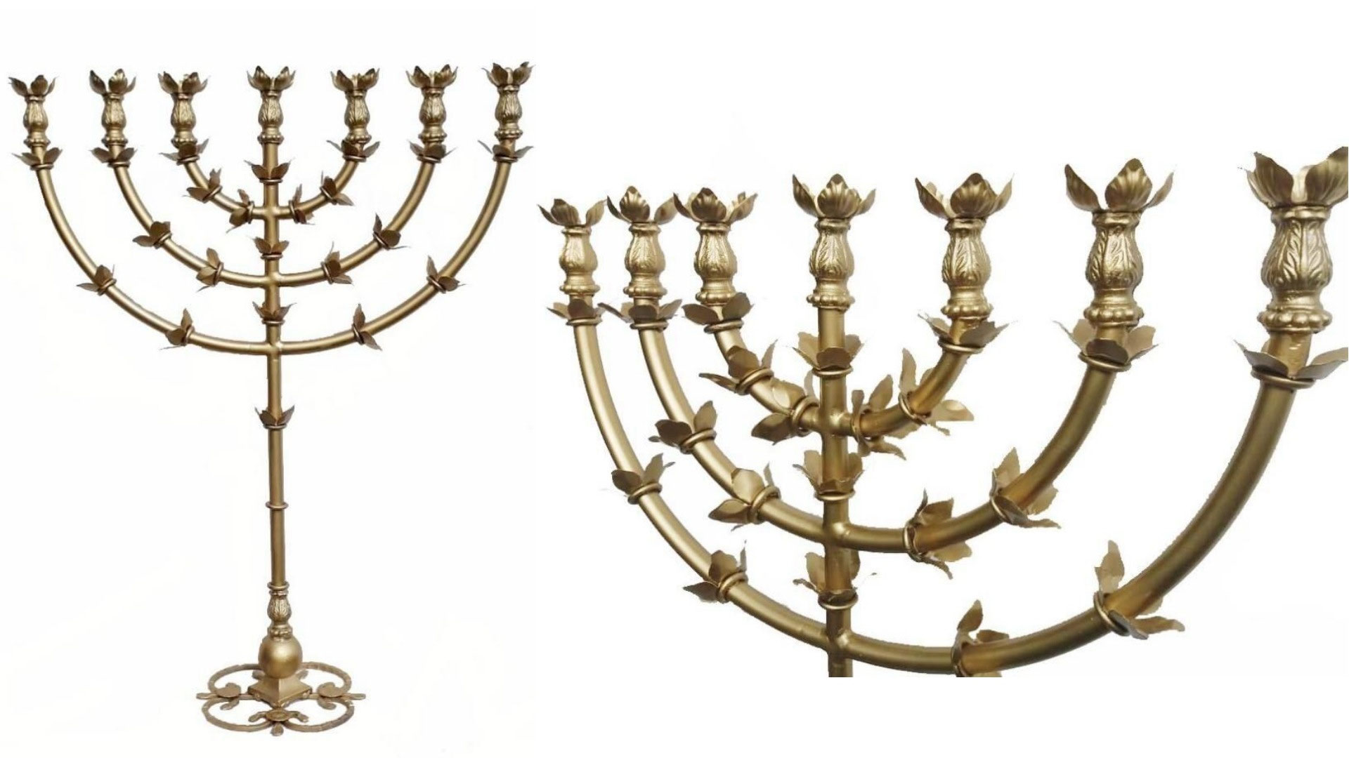 ANCIENT AND NEW MENORAHS 21st Century Divisions Structure Bible Menorah