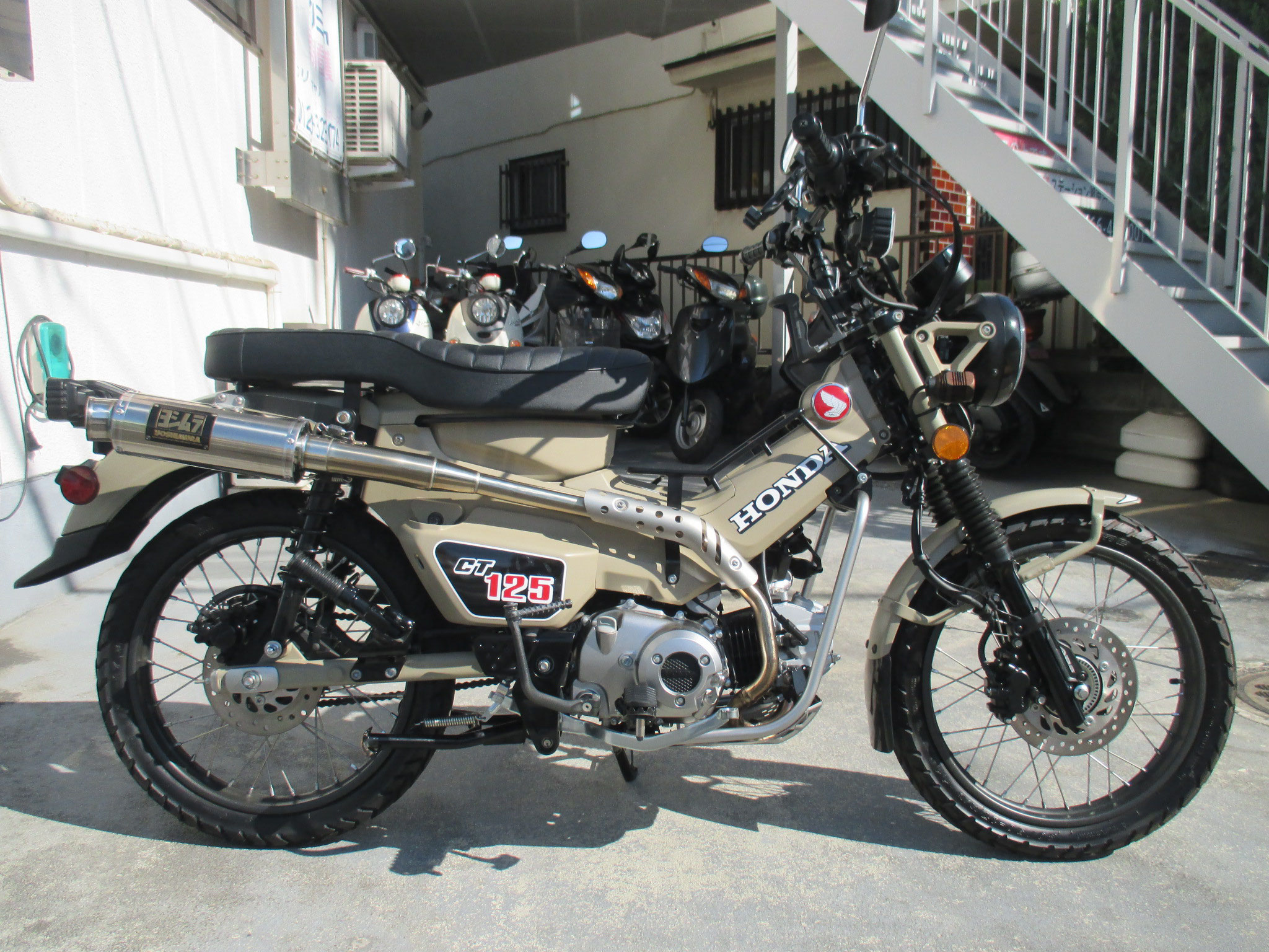 CT125ハンターカブ改 パーツ多数カスタム ヨシムラ
