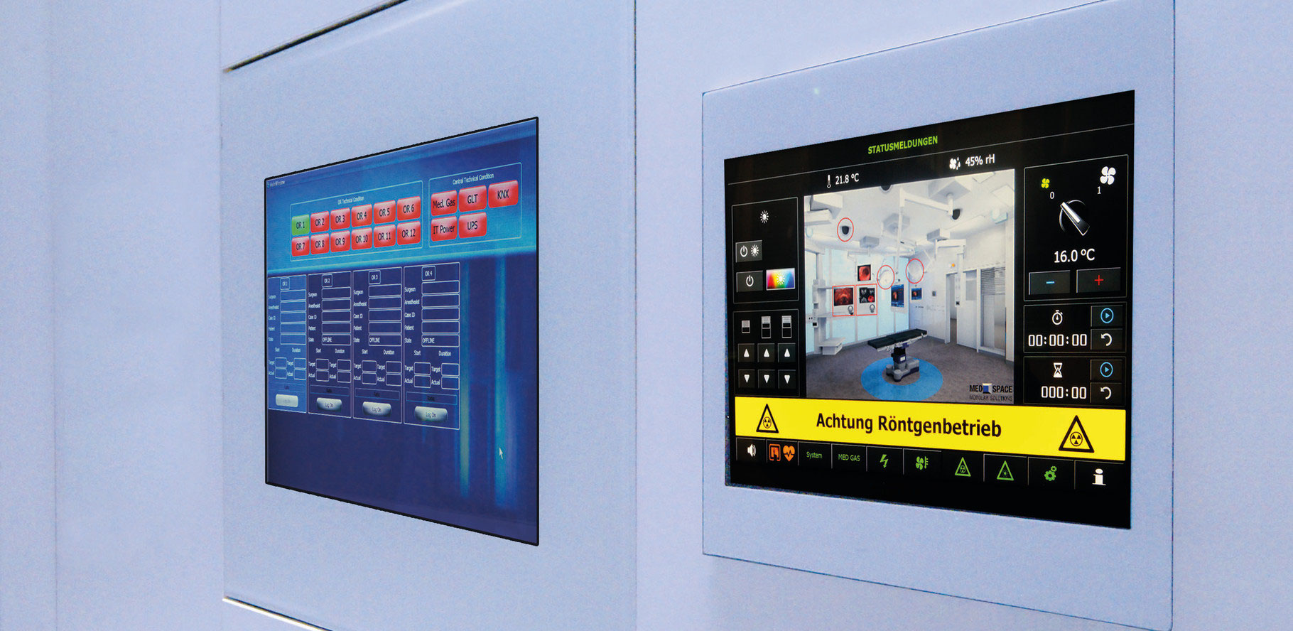 Raumsteuerung - MED-SPACE Modular Solutions