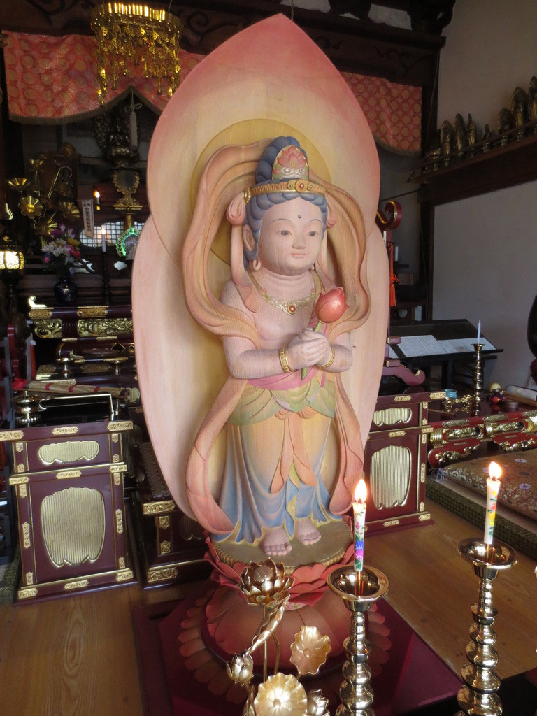 7月11日 陸前高田市未来商店街にて行われた「あゆみ観音」奉納法要に参列してきました。 祈りの道 気仙三十三観音再興プロジェクト