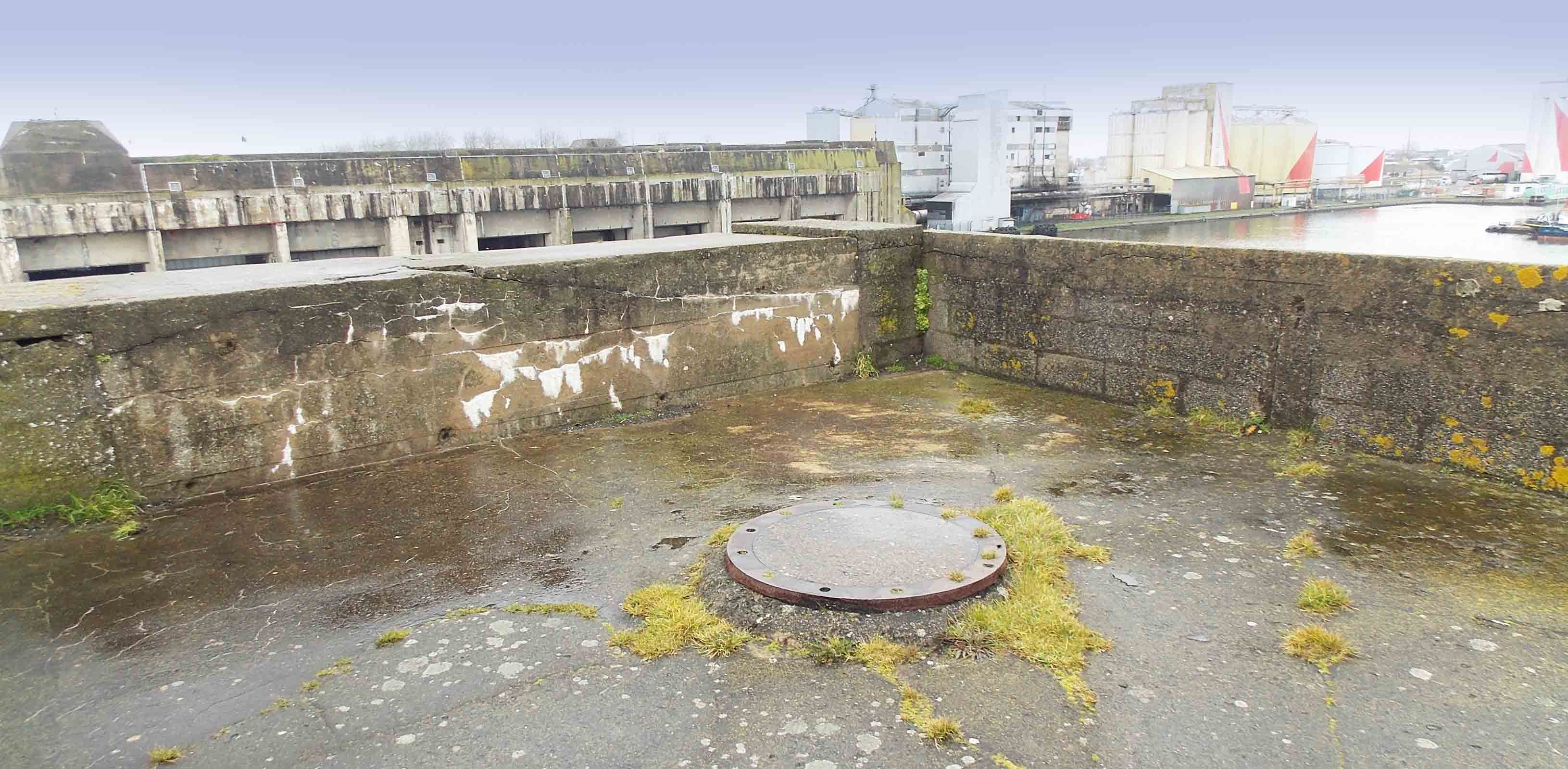 St. Nazaire UBoot Bunker www.panzerbau.de/diorama/militär/135