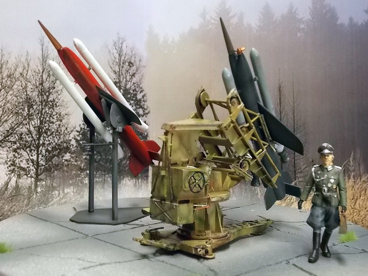 Fla Rakete Schmetterling - www.panzer-bau.de/diorama ...