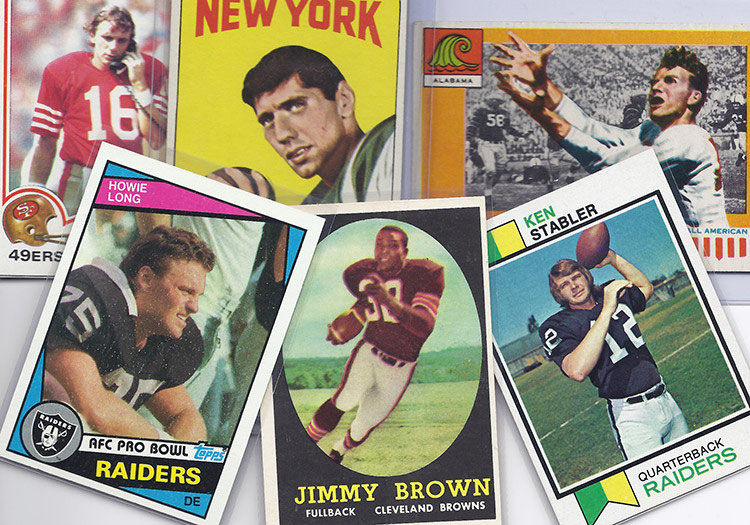 Sports Card Shop in Card Shops In Vintage Topps Football Cards