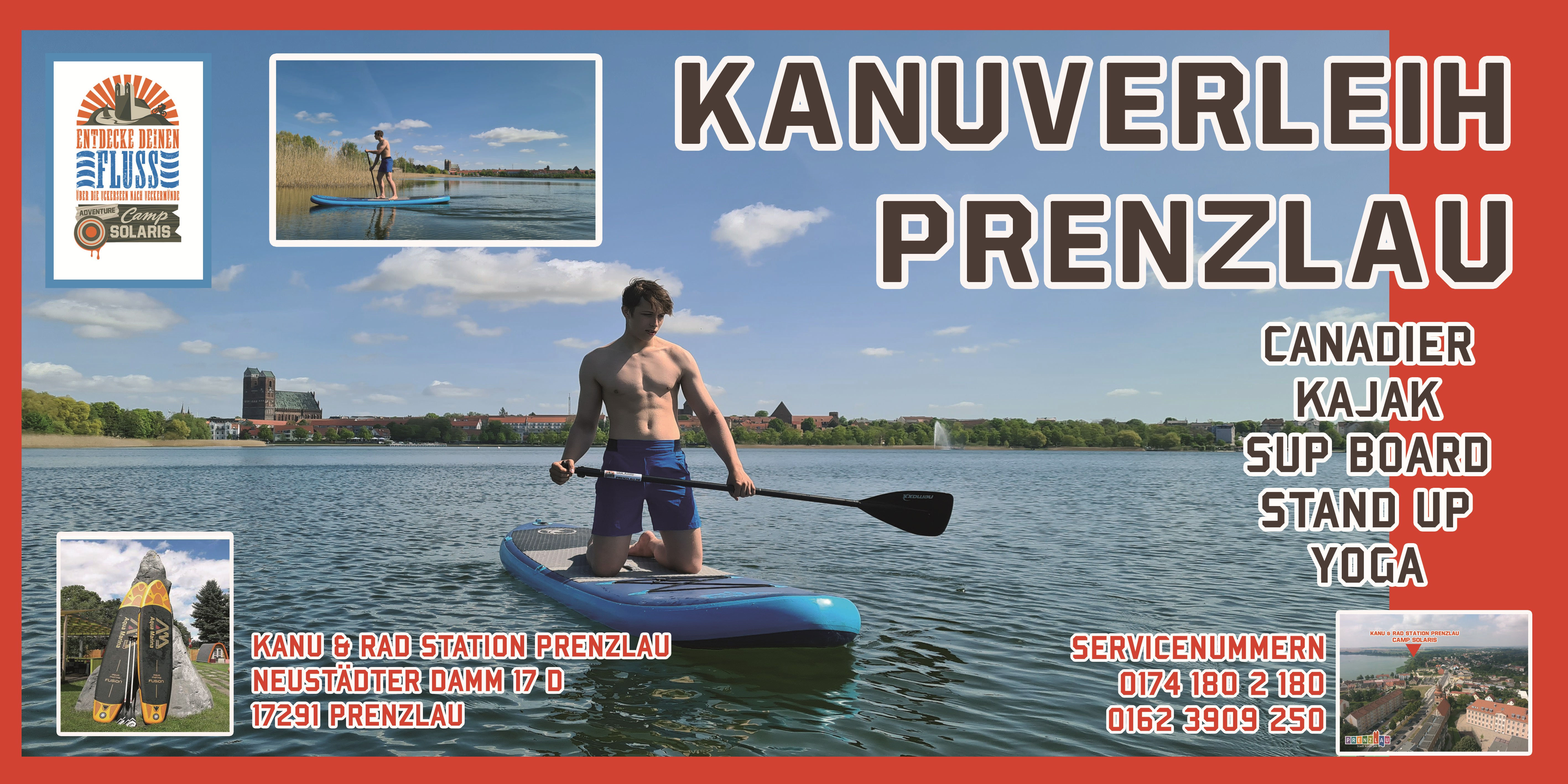 SOLARIS - Adventure Camp Prenzlau - ADVENTURE CAMP SOLARIS Prenzlau /  Paddel, Rad und Abenteuer!!!