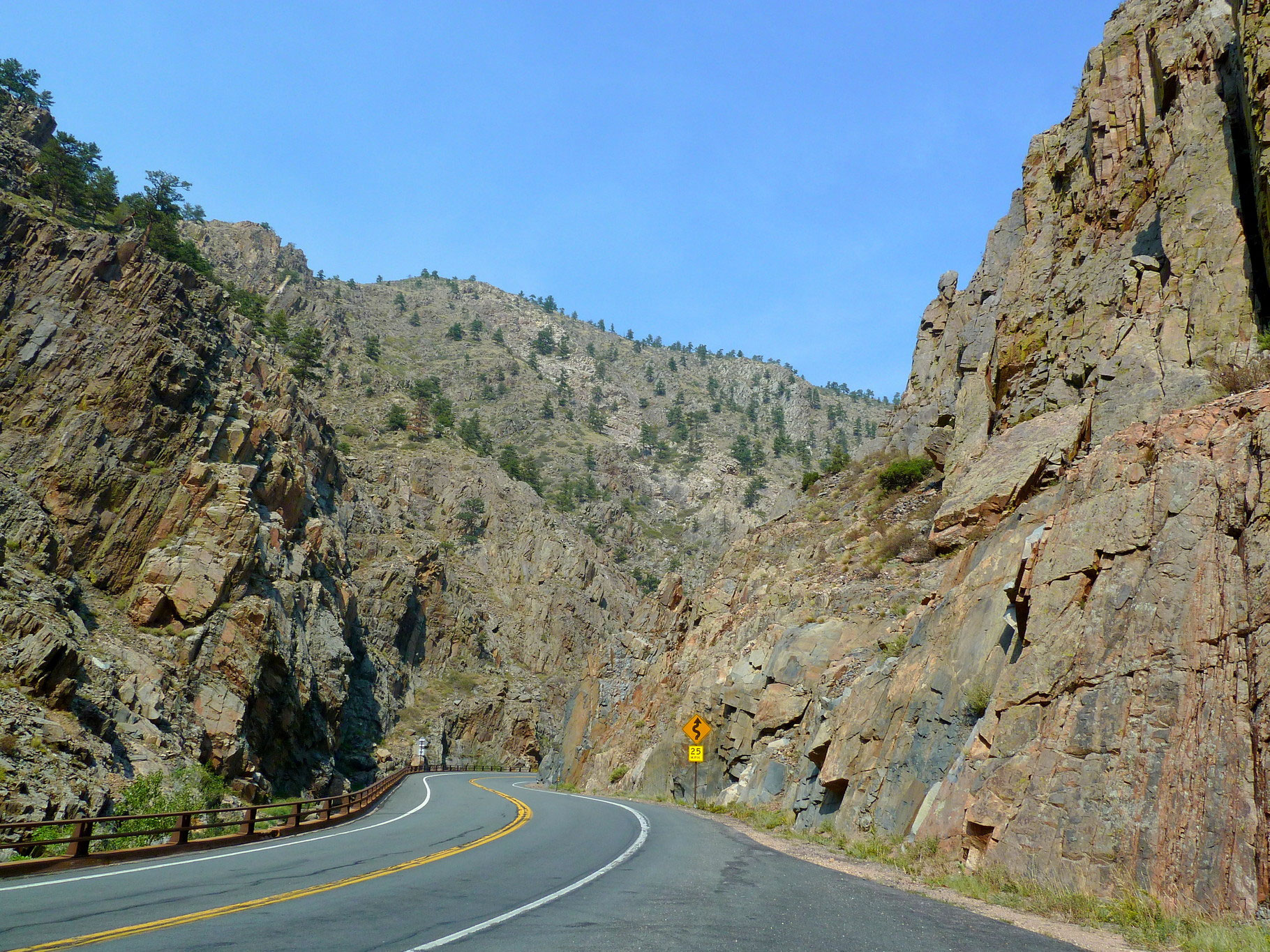 Big Thompson Canyon Road USA Lothars Reisen ins Amiland