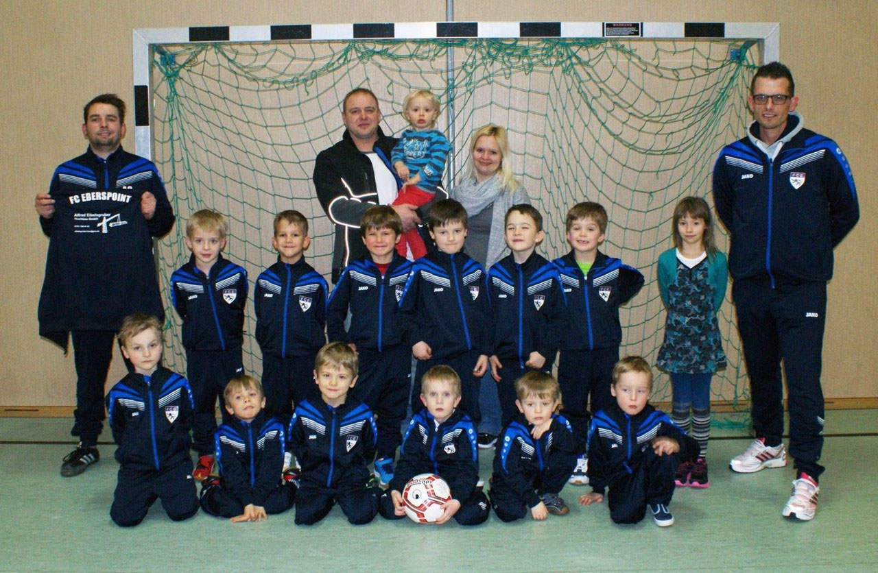 Strahlende Kinderaugen - FC Eberspoint