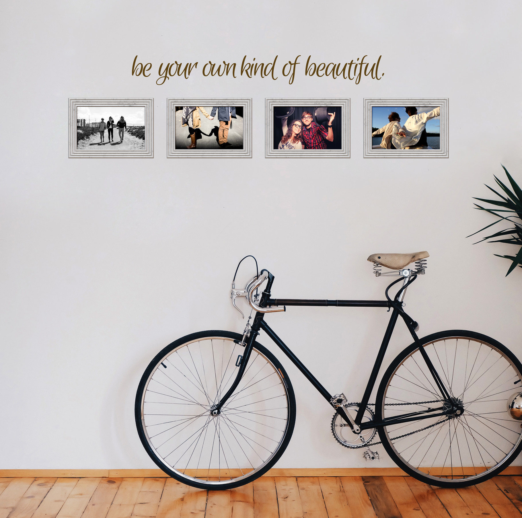 Be your own kind of beautiful Vinyl Sticker Wall Art Company