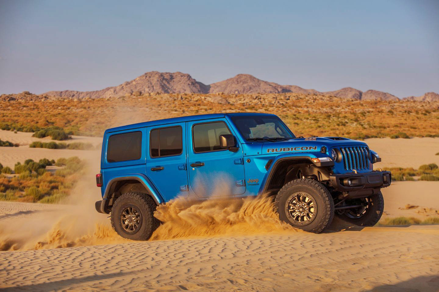 Jeep Wrangler Rubicon 392 equipped with a powerful 6.4liter V8 Hemi