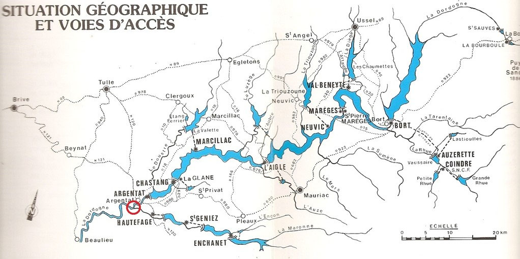 La Maronne affluent Dordo Site de xaintriepassions