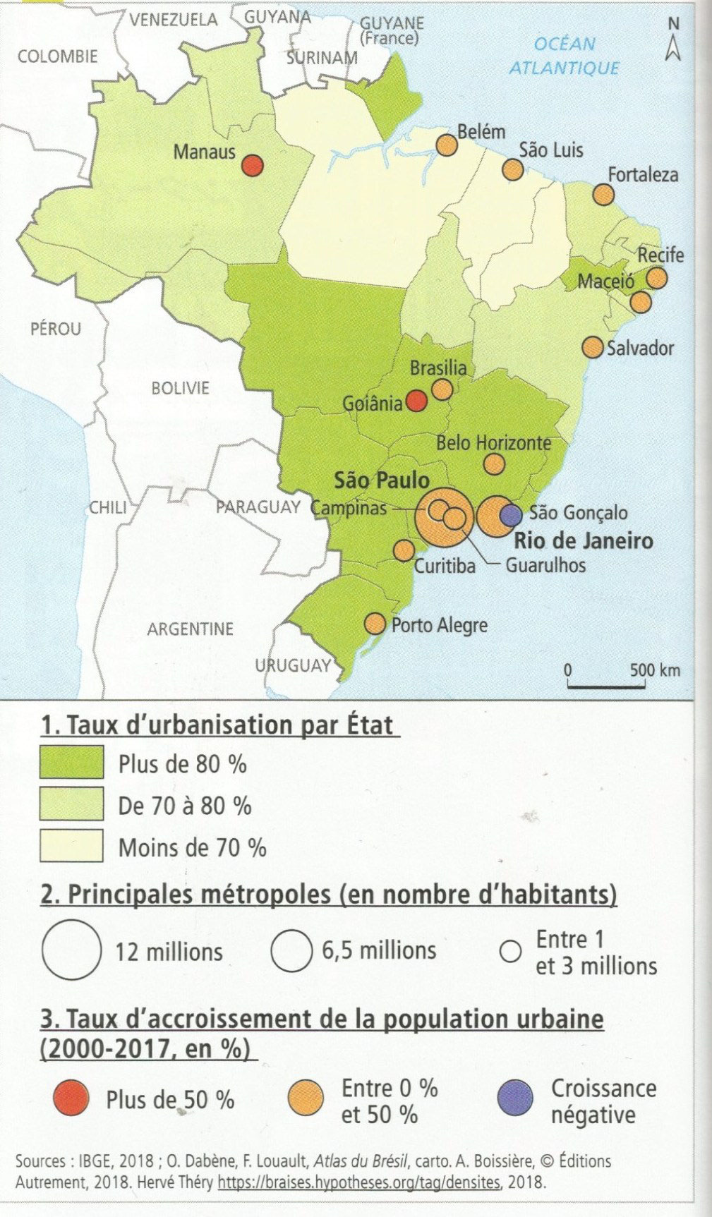 Comment Expliquer Les Differences De Taux D urbanisation Schéma Document A: - Histoire/géographie/Condorcet