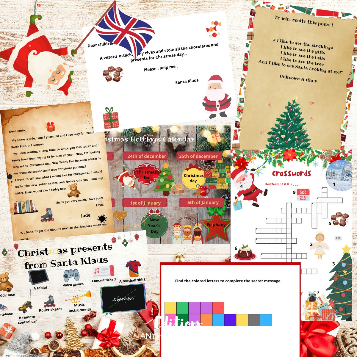 The Christmas Treasure Editions Straub, maison d'édition proposant