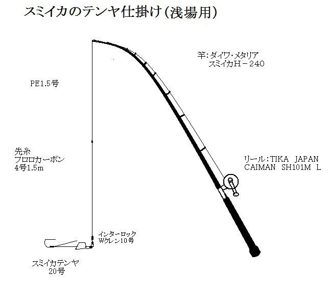 テンヤのスミイカ釣り 随筆 少笑発進 吾 徒然なる儘に 釣行記