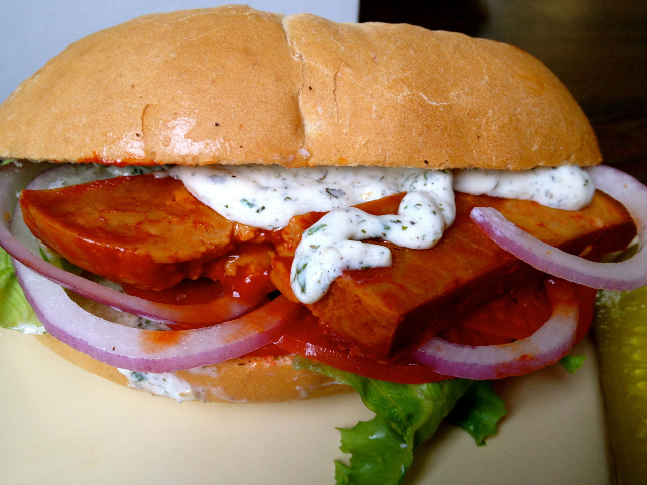 Saturday, October 27 Sandwiches at Dough Bakery Rating 4 VEGANesp