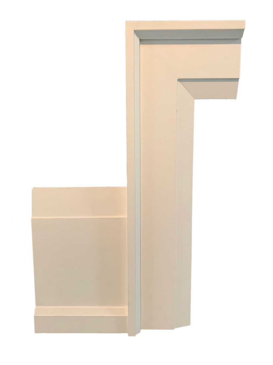 91/4″ Wood Step Bevel Baseboard Global Alliance Home Improvement