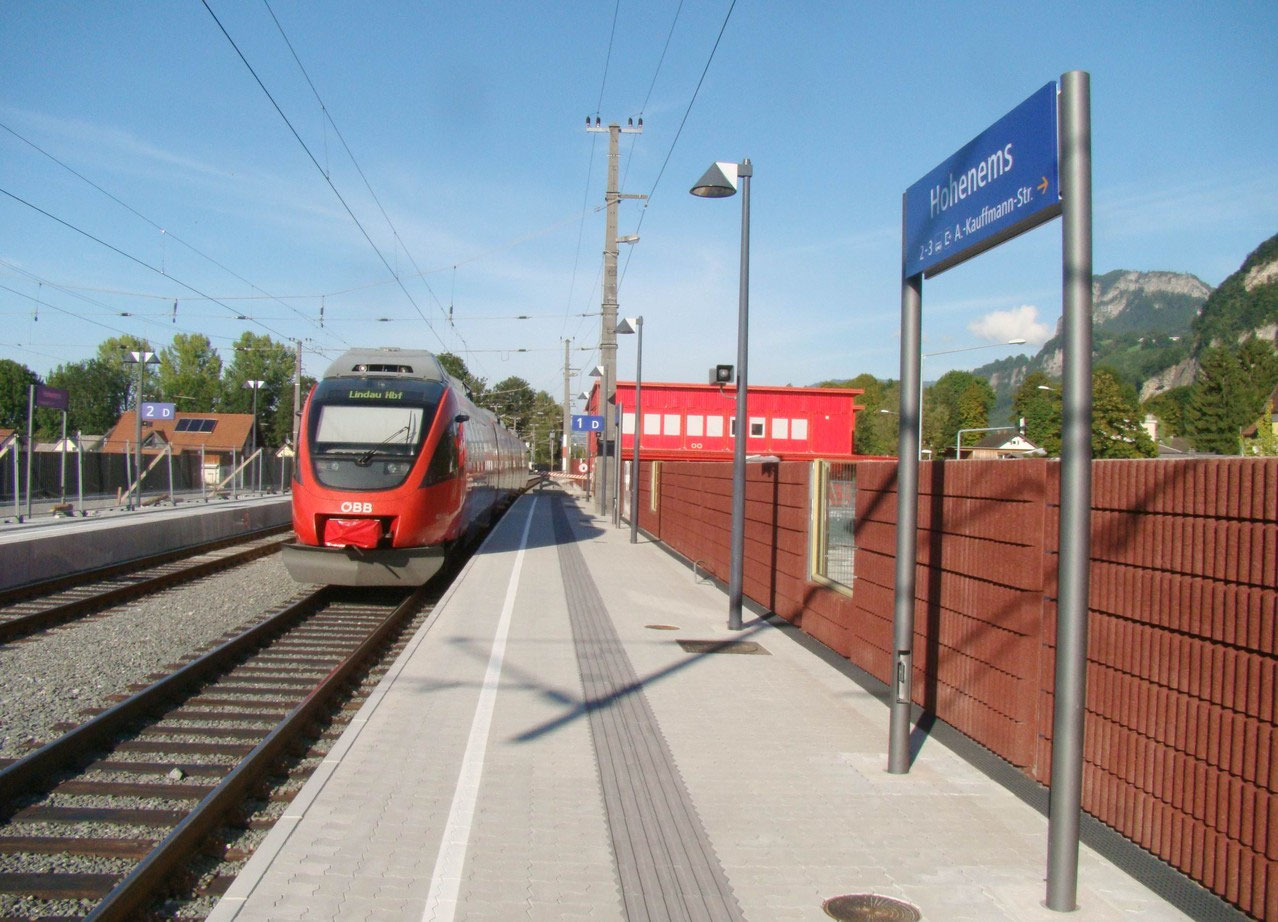 Umbau Bahnhof Hohenems Ein moderner Bahnhof für die Stadt info24