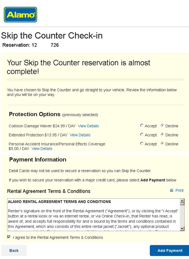 Alamo Skip The Counter Reisverslagen Amerika en Canada.