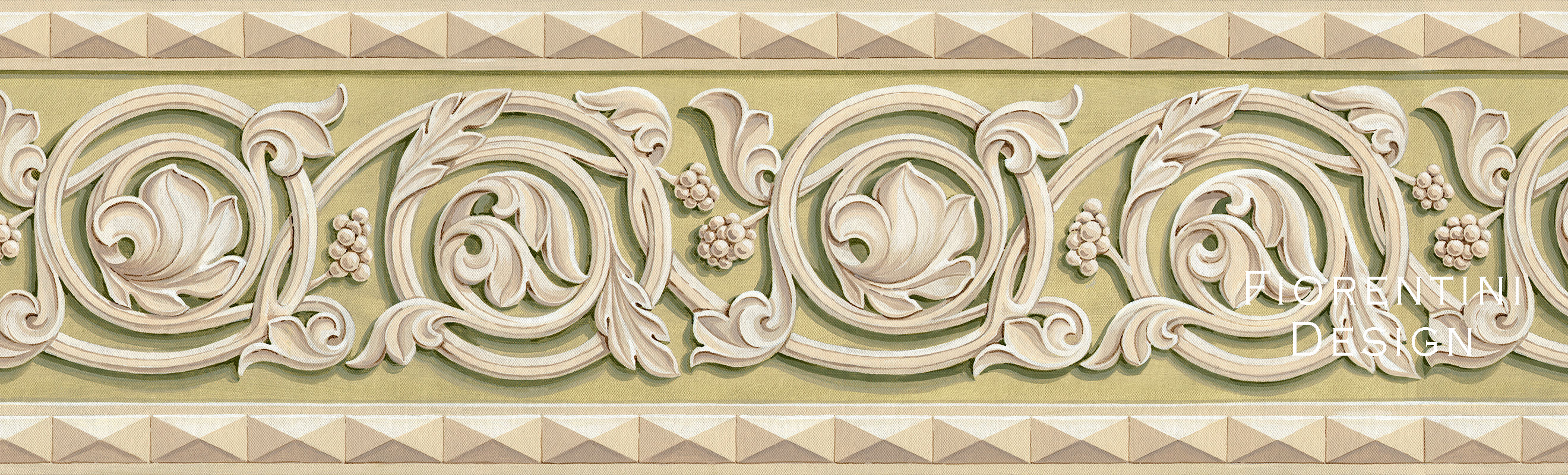 wallpaper FRIEZES and borders Fiorentini Design. Wallpaper Borders
