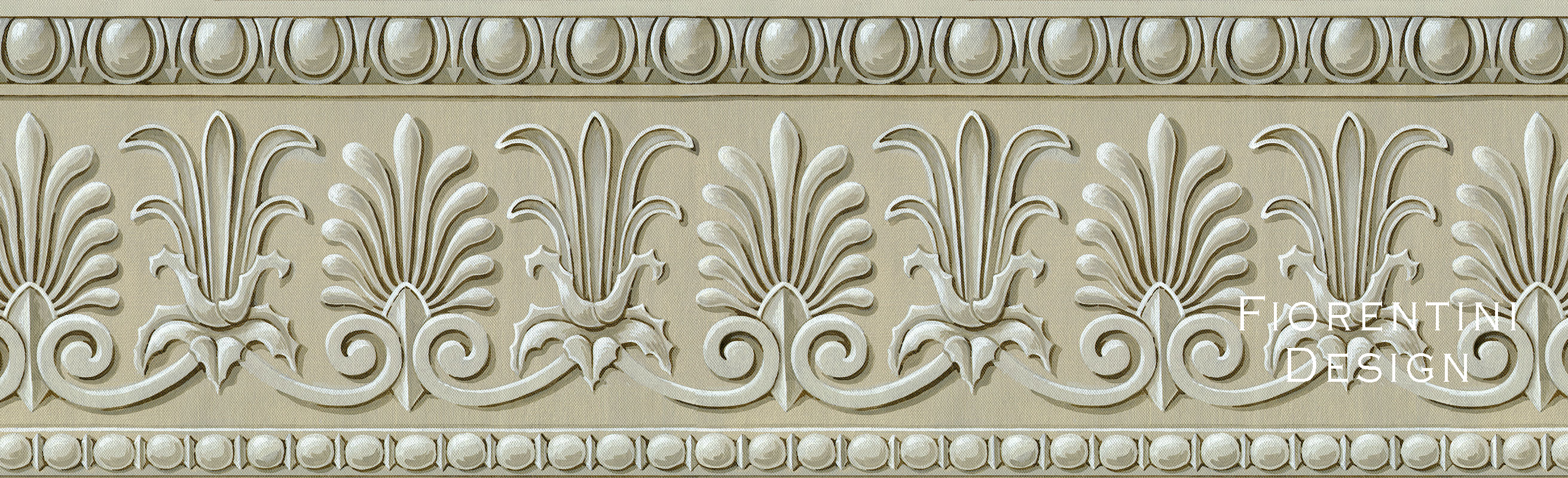 wallpaper FRIEZES and borders Fiorentini Design. Wallpaper Borders and Murals by Irma