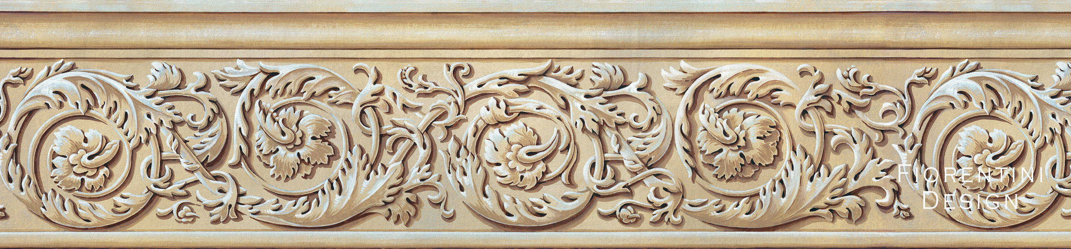 wallpaper FRIEZES and borders Fiorentini Design. Wallpaper Borders and Murals by Irma