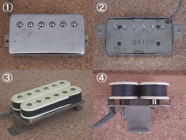 Grecoのハムバッカーたち - jk-guitars ページ！