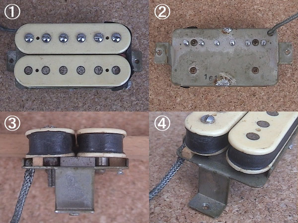 Grecoのハムバッカーたち - jk-guitars ページ！