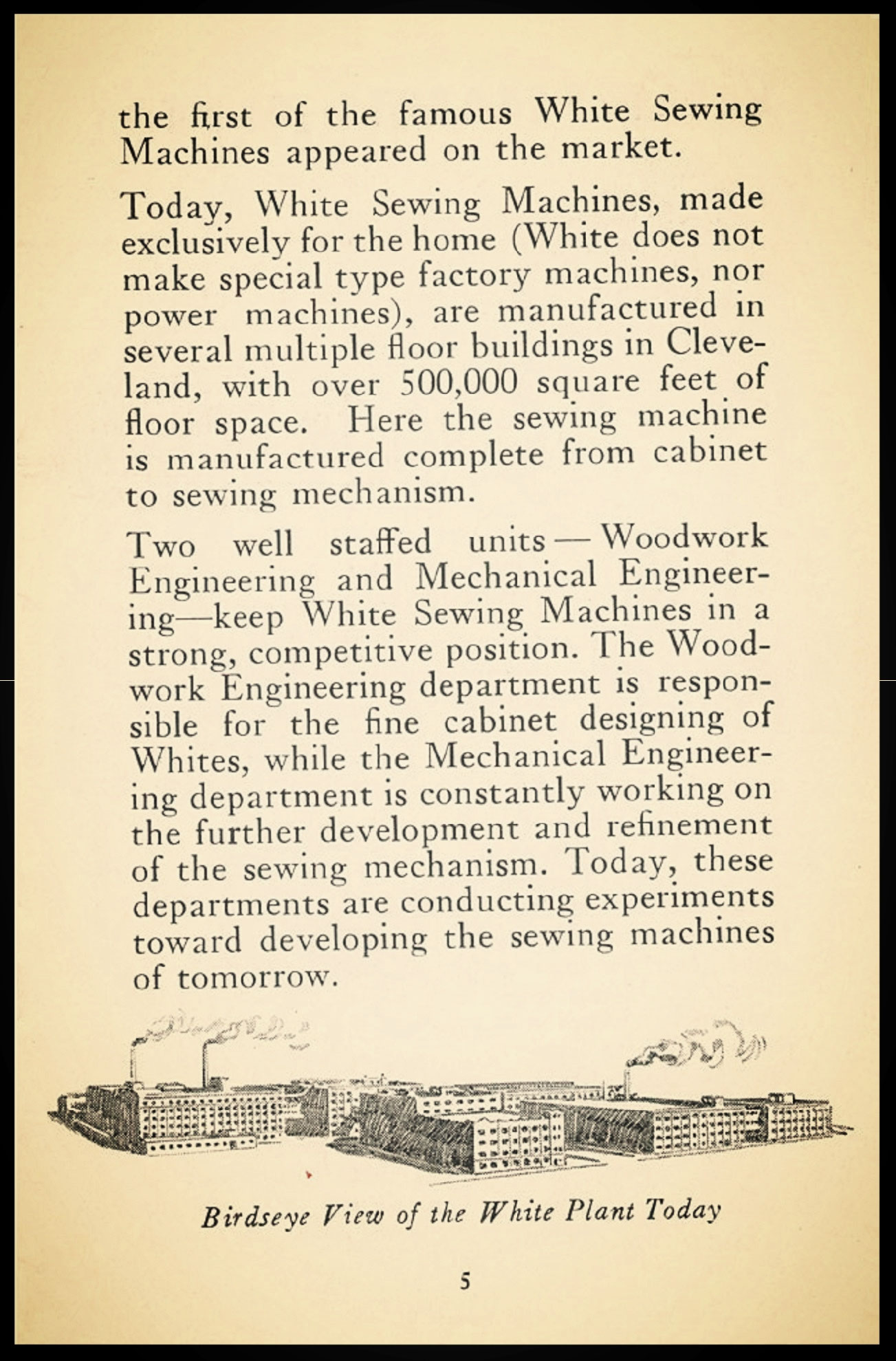 WHITE SEWING MACHINE COMPANY Fiddlebase