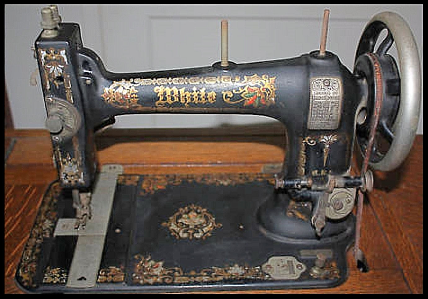 DATING & IDENTIFYING White Sewing Machines Fiddlebase