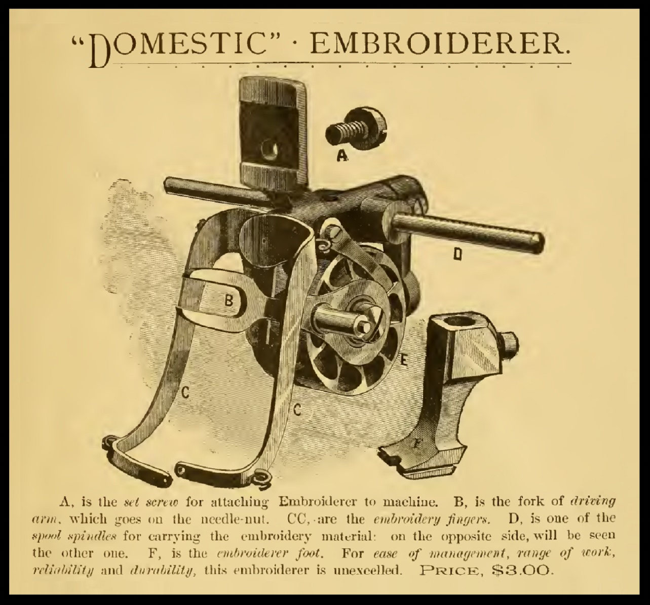 DOMESTIC SEWING MACHINE COMPANY Fiddlebase