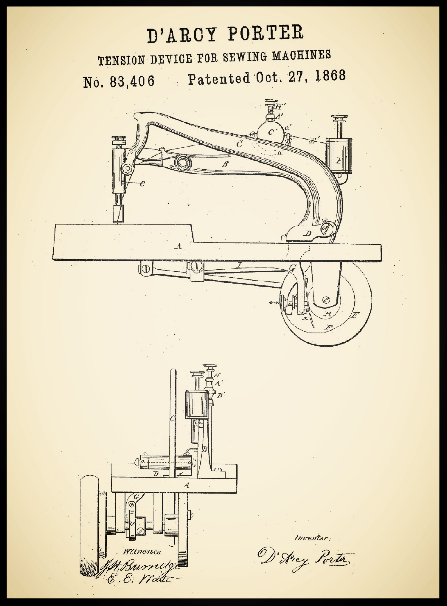 DATING & IDENTIFYING White Sewing Machines Fiddlebase