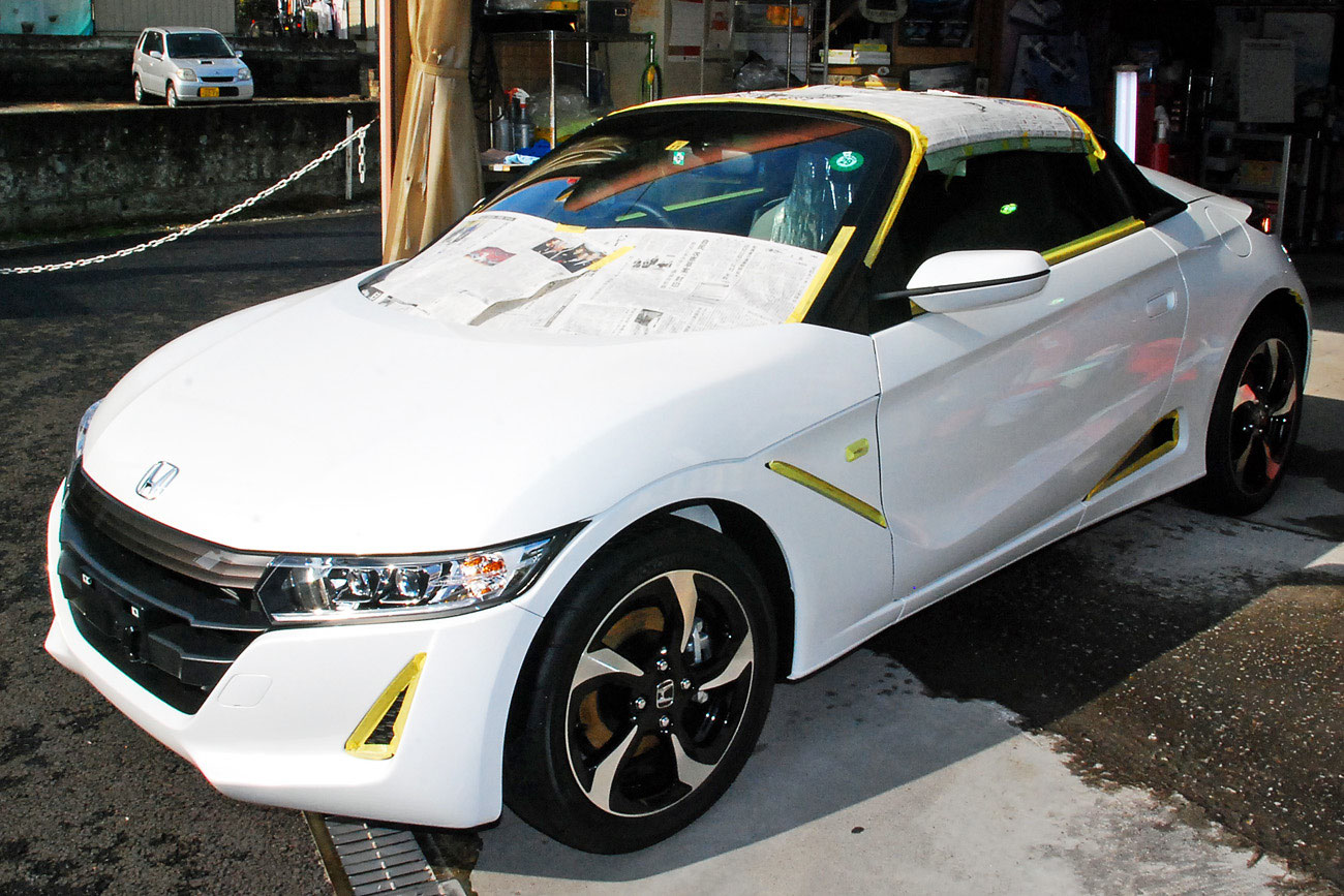 ホンダ・S660（エスロクロクマル）」プレミアムスターホワイト