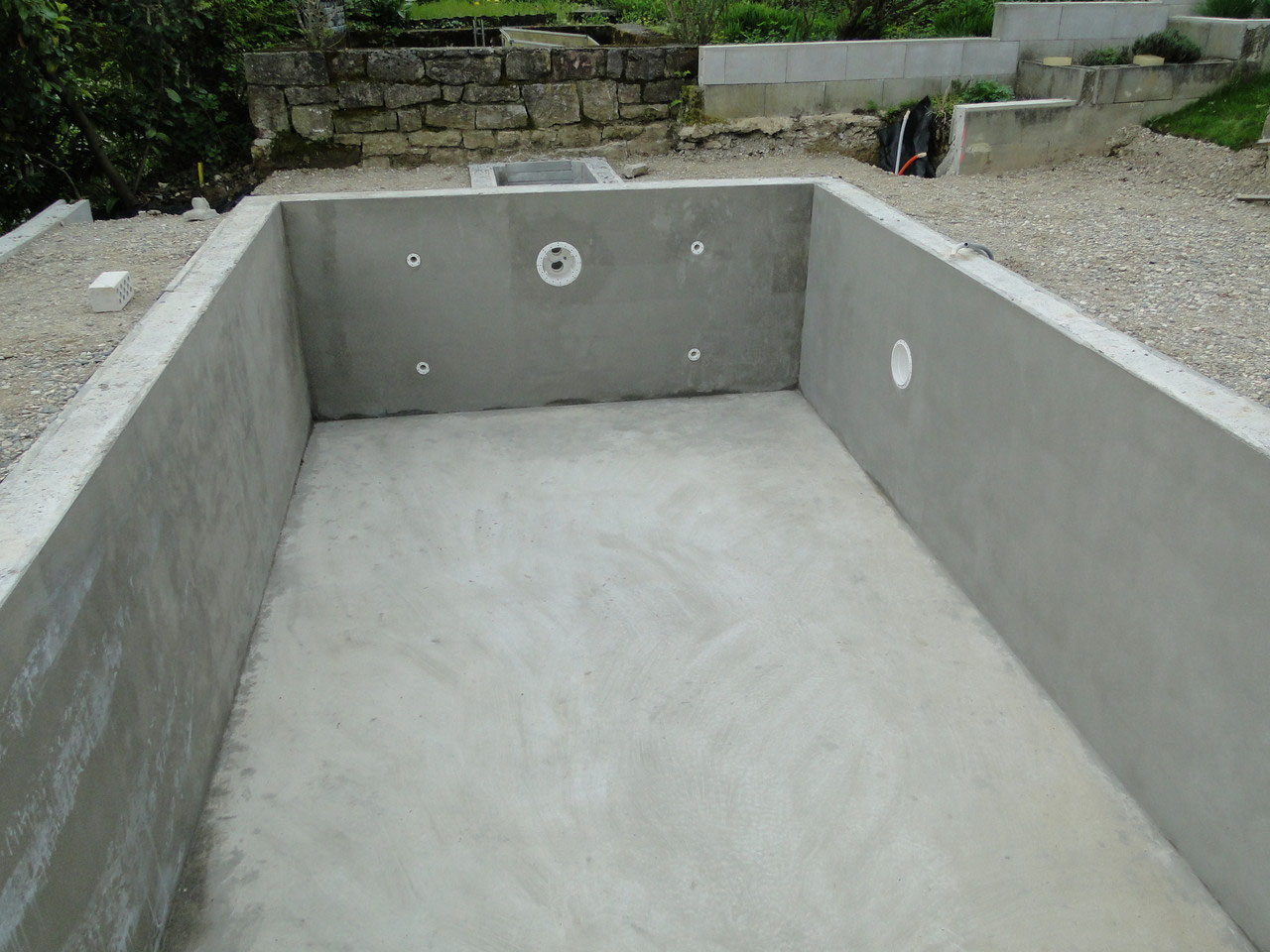 Maurerarbeiten Pool Selber Bauen