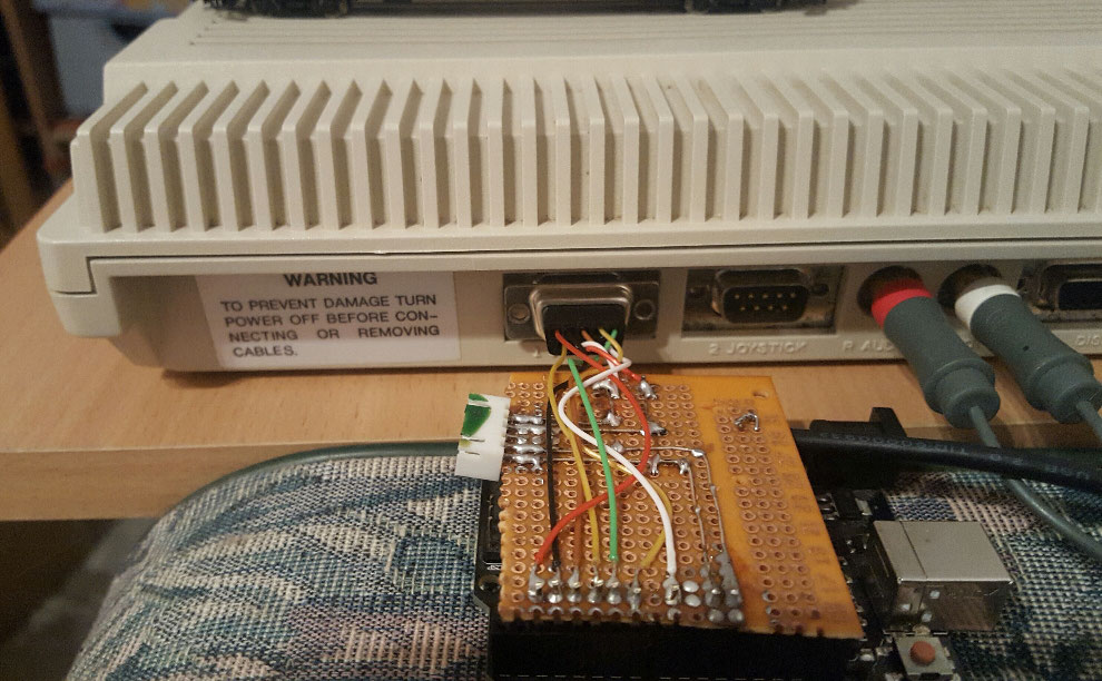 Arduino PS/2 Mouse to Amiga converter - Neotendo Computer Entertainment