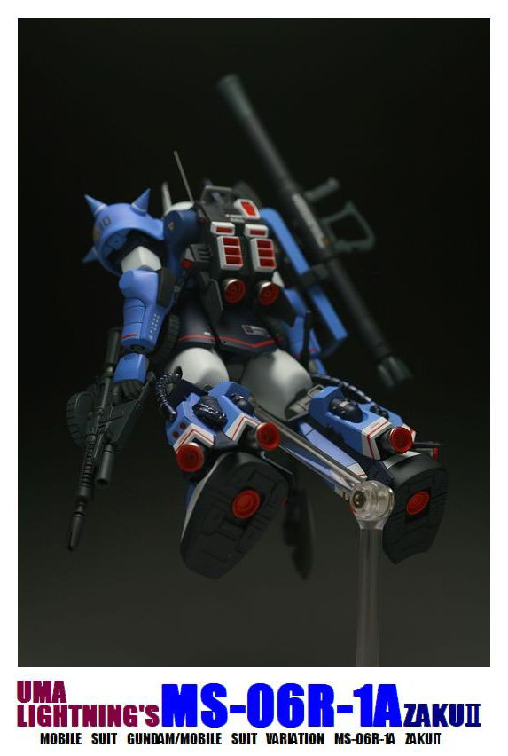 かっちゃん MS-06R-1A 高機動型ザクII(ユーマ・ライトニング少尉 かっちゃん MS-06R-1A 高機動型ザクII(ユーマ・ライトニング少尉