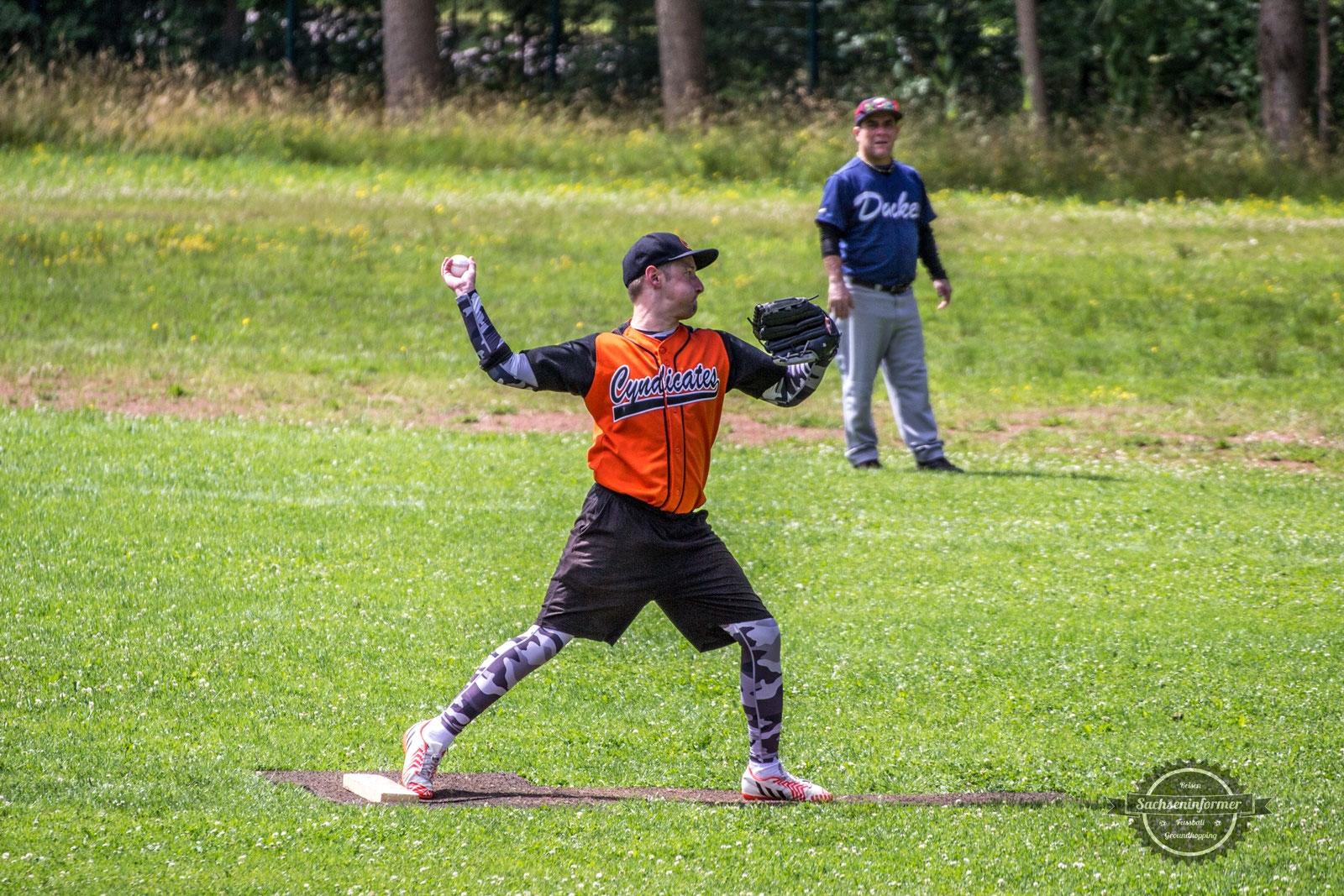 Baseball Cyndicates Chemnitz vs. Dresden Dukes Groundhopping Fotos