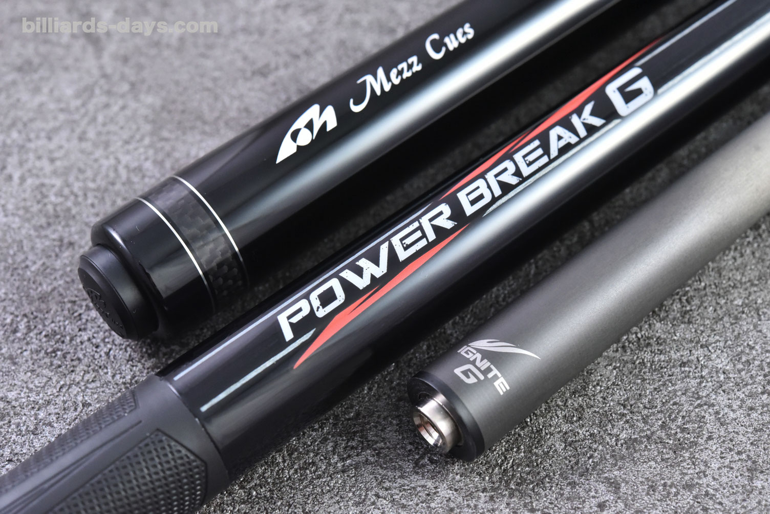 〈BD〉カーボンブレイクシャフト『IGNITE G』搭載の新モデル、MEZZ『POWER BREAK G』、10月16日発売！ 公式PVアップ