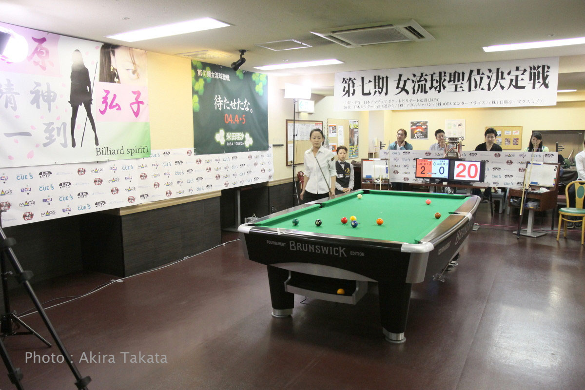 女流球聖戦15の デジタルタイマー とは ビリヤードデイズ
