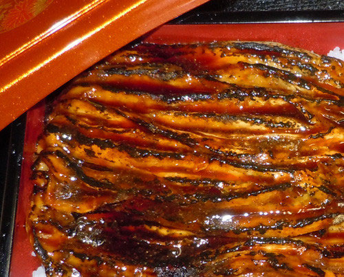 なすの蒲焼重 群馬県太田市のかわとみ なすの蒲焼重と上州太田焼そば