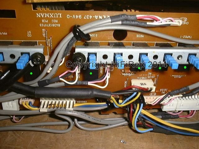 AMPLIFICATEUR STÉRÉO LUXMAN LV-103U KIT de réparation - tous les condensateurs EUR 52,19 - FR