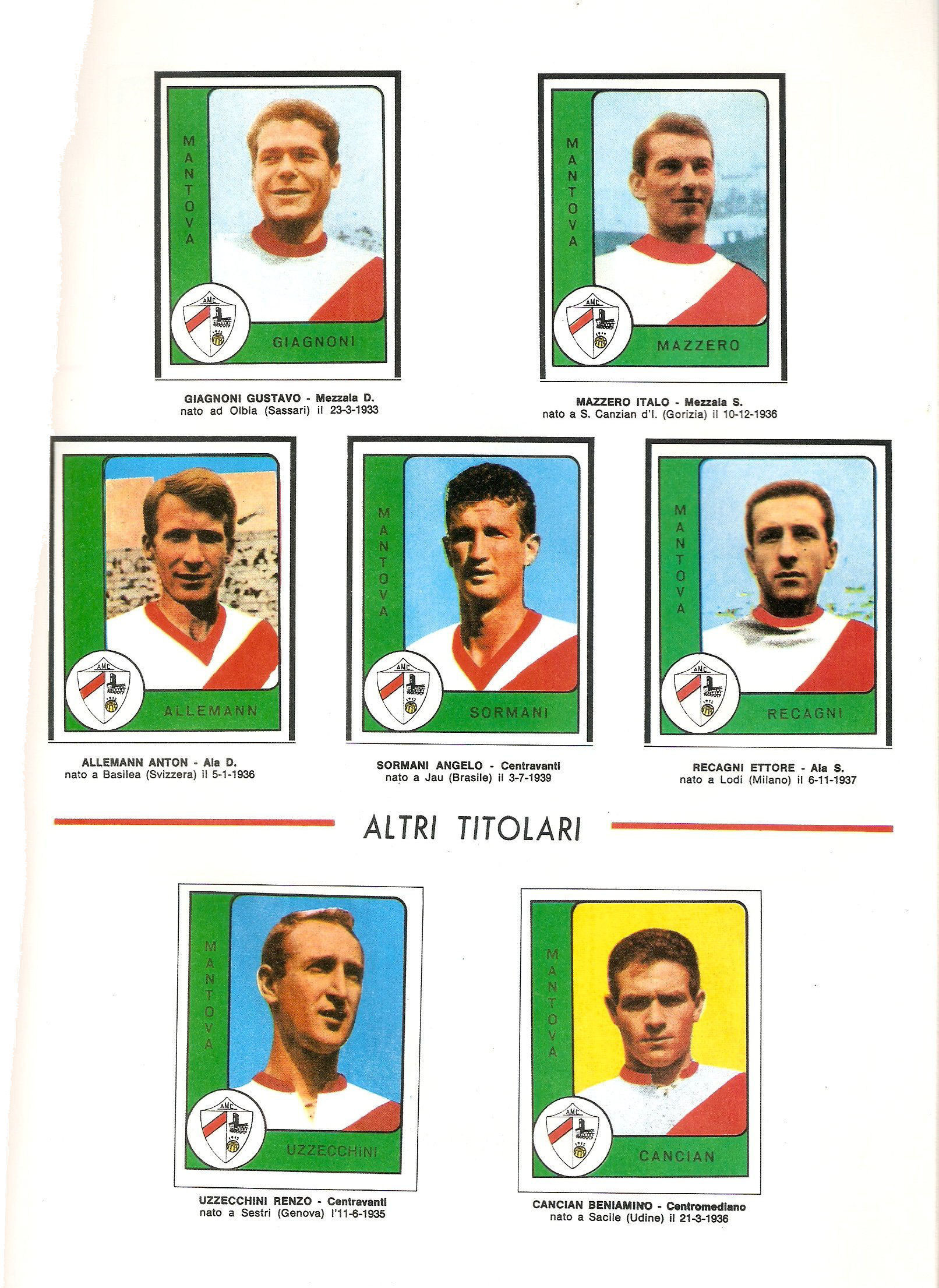 OZO MANTOVA (195762) Notiziedicalcio