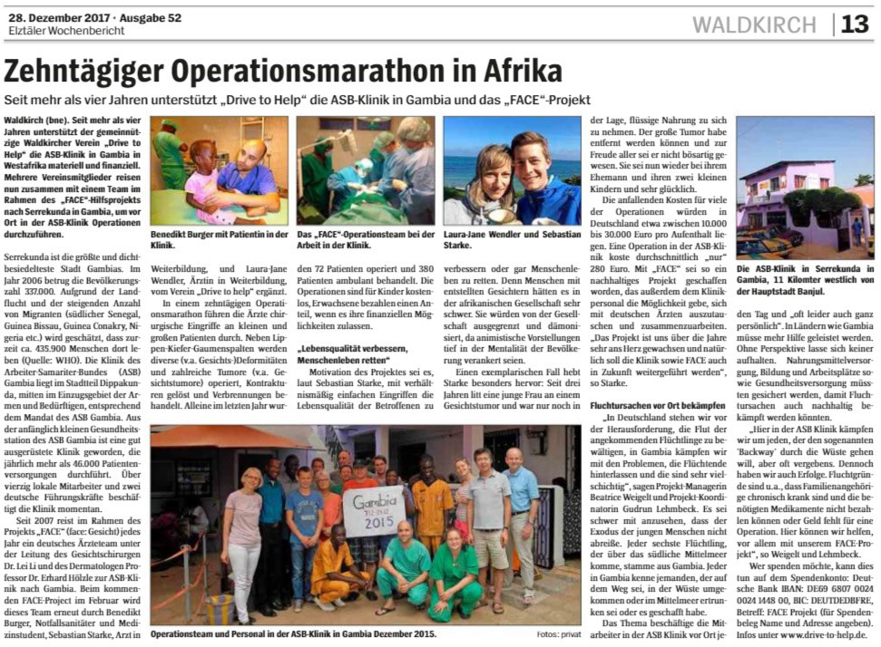 Presse drive to helps Webseite! Presse drive to helps Webseite!