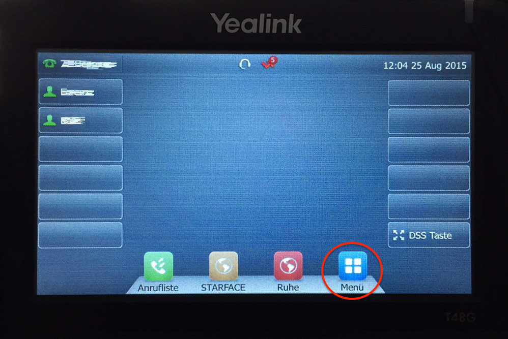 Wo finde ich die MAC Adresse meines Yealink Telefons ? macphone.de STARFACE in der Cloud Wo finde ich die MAC Adresse meines Yealink Telefons ? macphone.de STARFACE in der Cloud