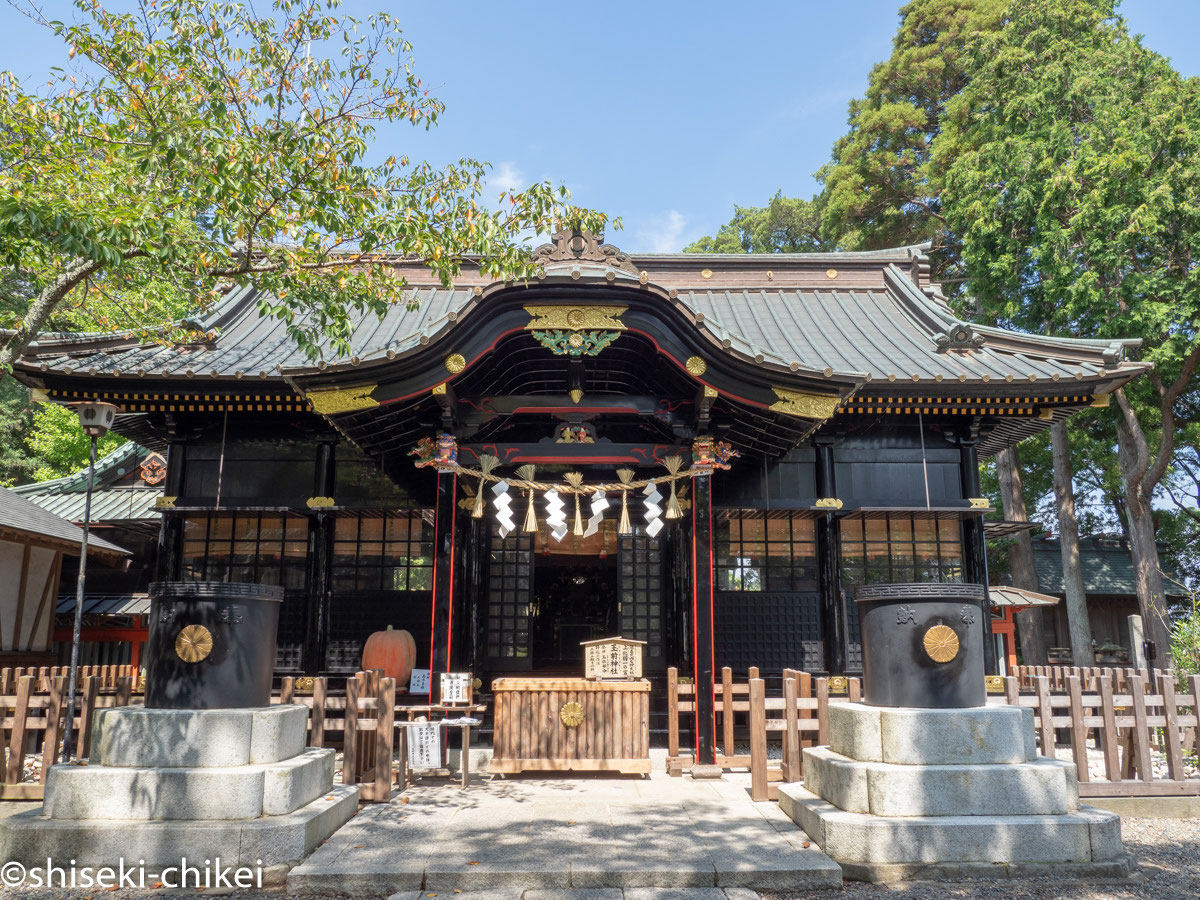 玉前神社 全国史跡巡りと地形地図