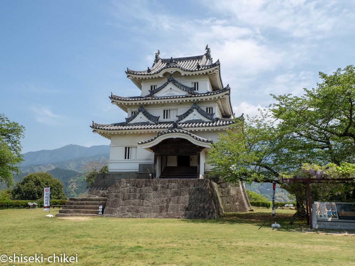 【真作】伊達宗紀/宇和島藩七代藩主/春山/掛軸☆宝船☆Z-444 真作】伊達宗紀/宇和島藩七代藩主/春山/掛軸☆宝船☆Z-