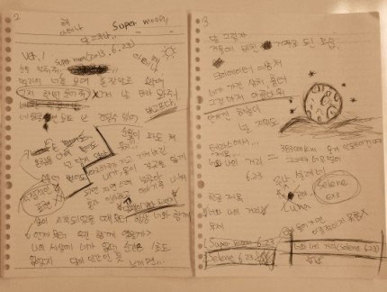 SHINeeジョンヒョンの「君と僕の距離 (Selene 6.23)」作詞
