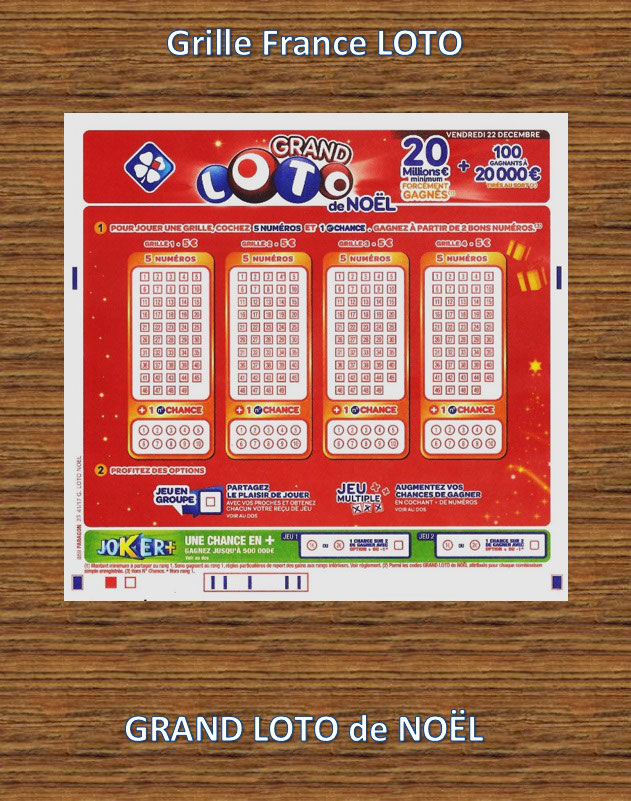 GRAND LOTO de noel - Site de tickets-a-gratter