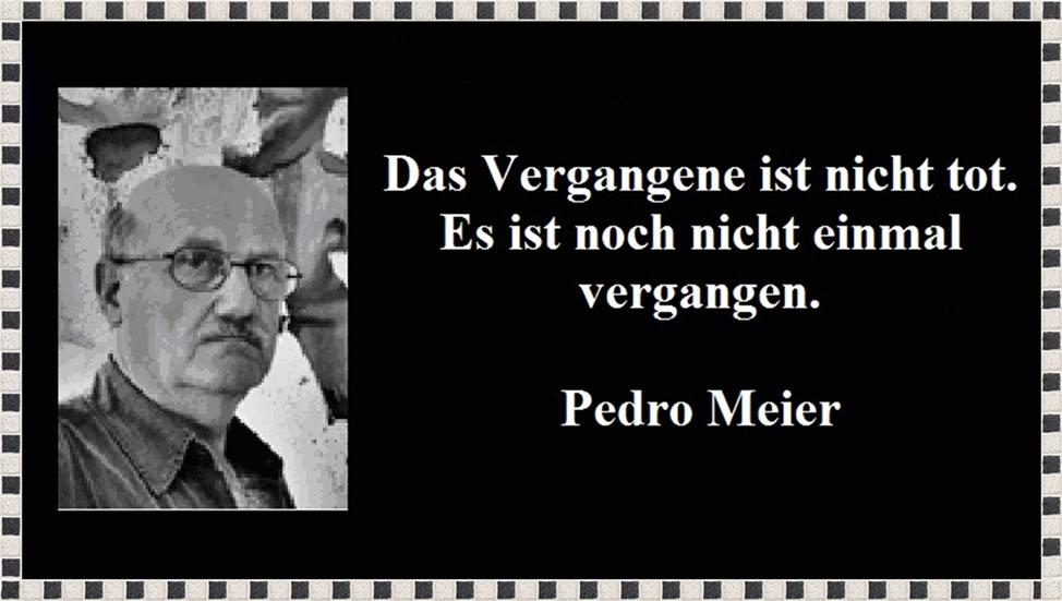 Pedro Meier Schriftsteller Zitate Stiftung Gerhard Meier Haus