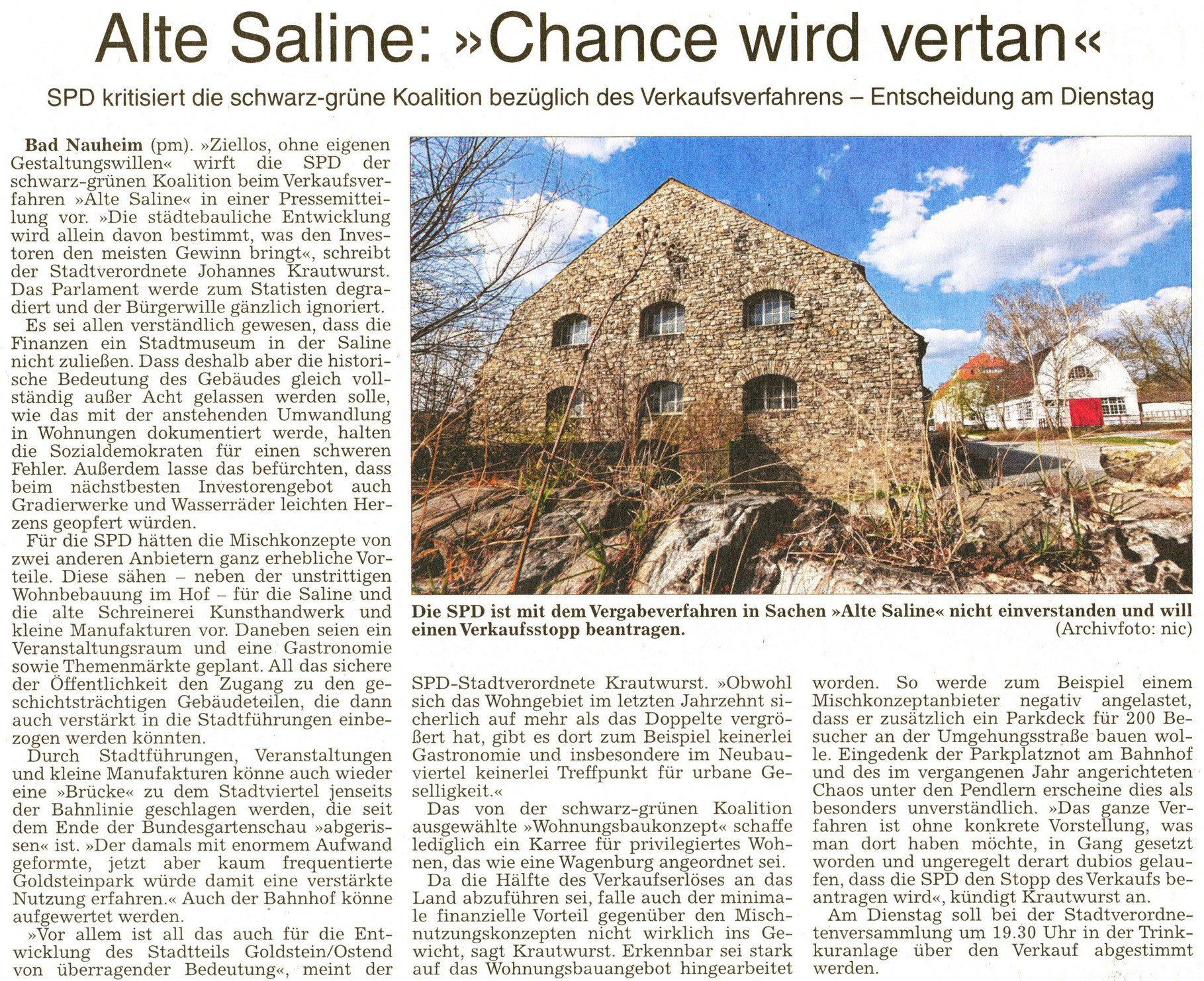 Saline Bad Nauheim Bad Nauheim De