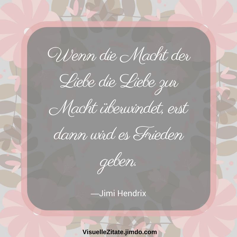 Wenn die Macht der Liebe Visuelle Zitate Weisheiten auf kreative ART