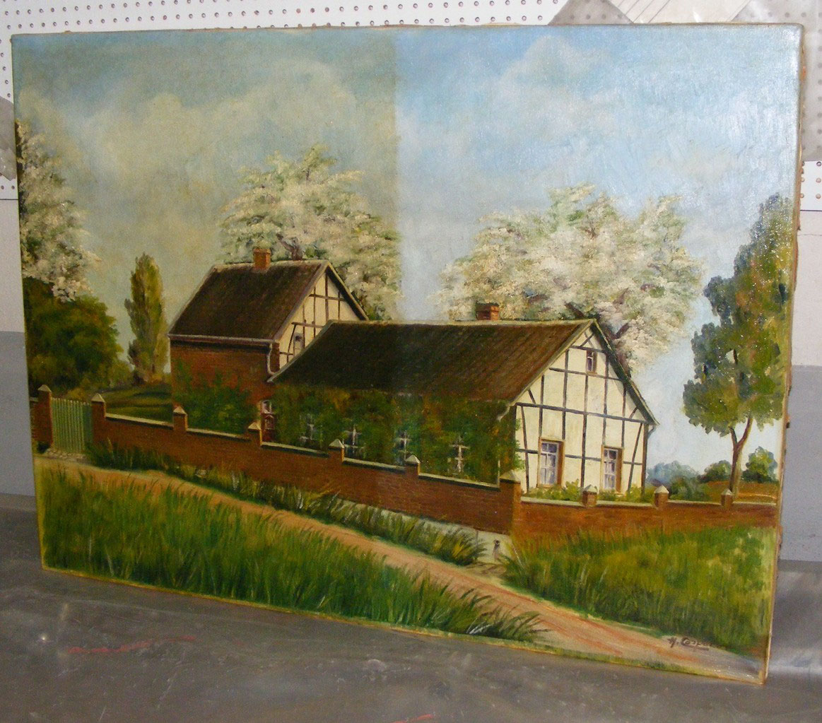 Restaurierung Bild Und Rahmen Kunsthandlung Krusenbaum