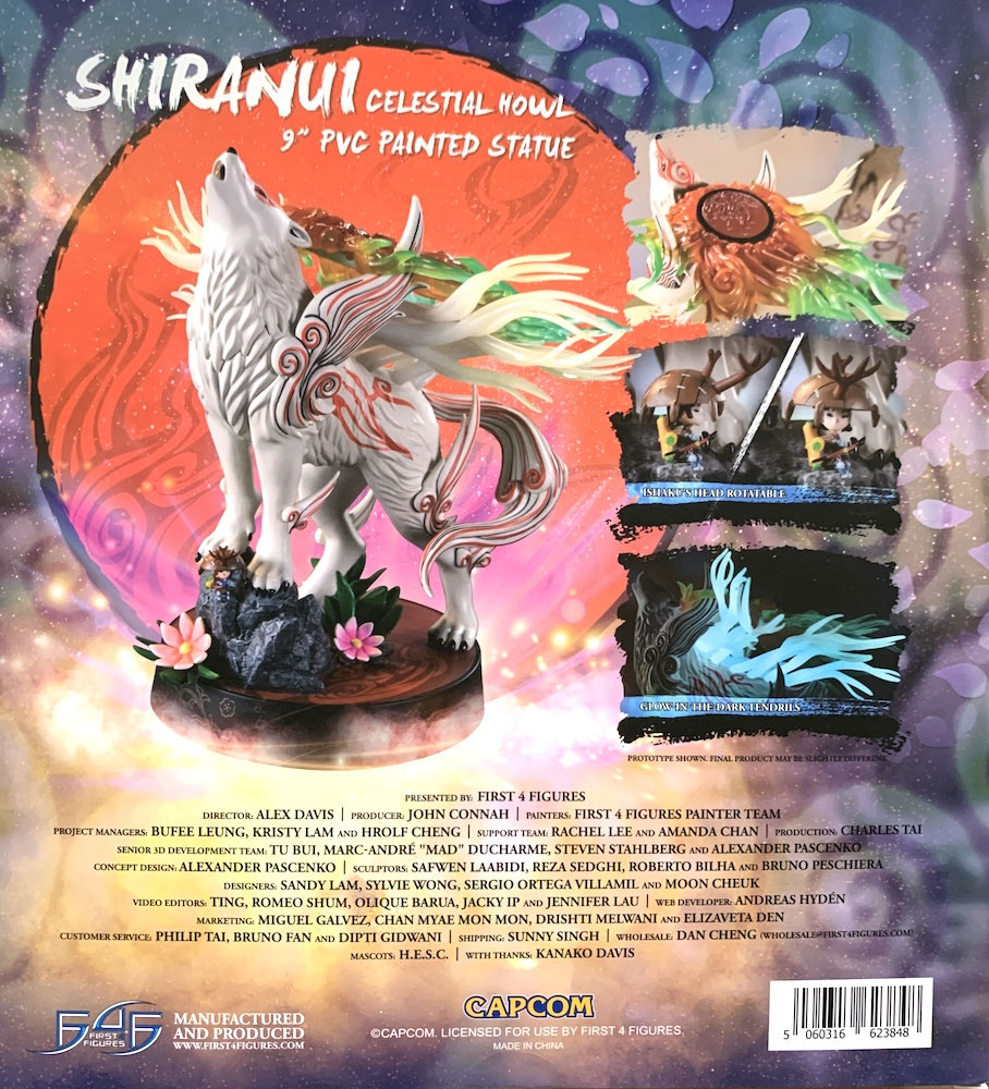 Shiranui ( Celestial Howl ) Okami Anime Statue 23cm First 4 Figures